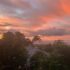 Deck sunset photo of Diamond Head National Monument in Honolulu with photo by Hawaii Concierge Couseling by Bruce Berger
