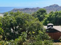 Deck photo of Diamond Head National Monument in Honolulu with photo by Hawaii Concierge Couseling by Bruce Berger